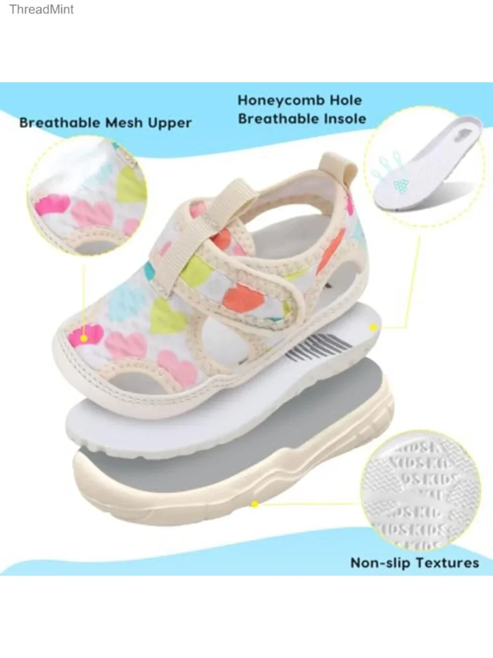 Kids Water Shoes Boys Girls Barefoot Aqua Socks Swim Beach Pool Lightweight